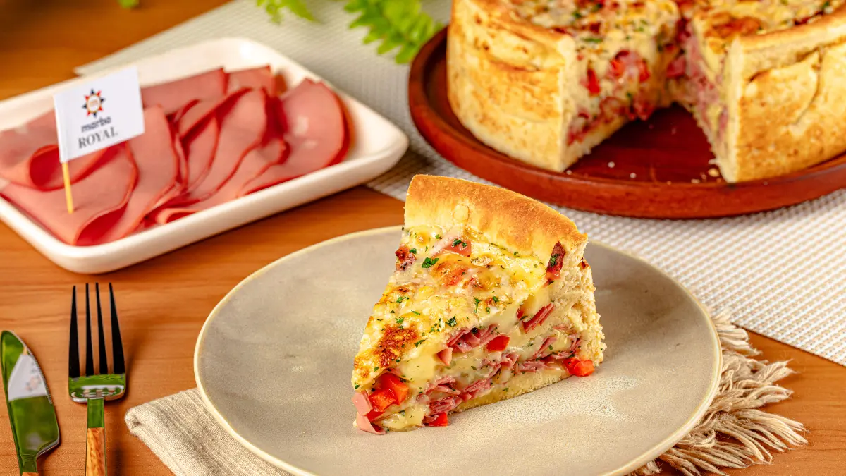 Pastelão de mortadela