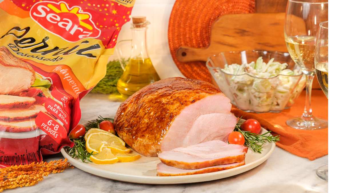 Pernil Assado com Salada