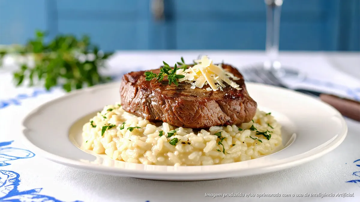 Qual a diferença de risoto para arroz piamontese?