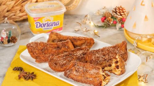 Rabanada de Chocotone