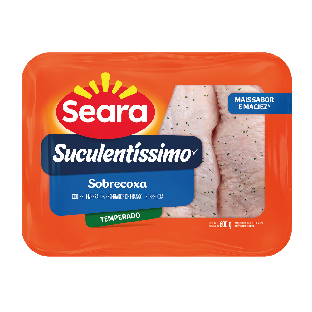 Sobrecoxa Suculentíssimo Seara 600 g